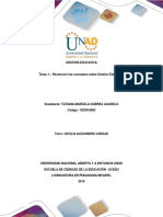 Tarea 1 - Formato - Reconocer Los Conceptos Sobre La Gestion Educativa-Tatiana Guerra.