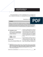 GACETA JURIDICA. Transparencia para enfrentar los riesgos de corrupción en la Administración Pública.pdf