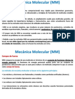 MM introducción métodos cálculo moléculas