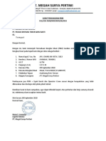 Surat Penunjukan PBM