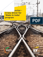 Railway Sector - A Key Driver For Make in India' Program: Knowledge Provider