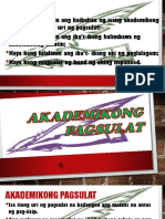 Aralin 1-2 - Akademikong Pagsulat, Paglalagom (Bionote, Buod, Abstrak)