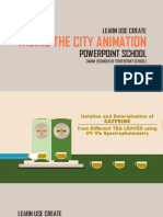 Riding The City Animation: Learn Use Create