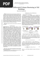 Reduction of Differential Column Shortening in Tall Buildings