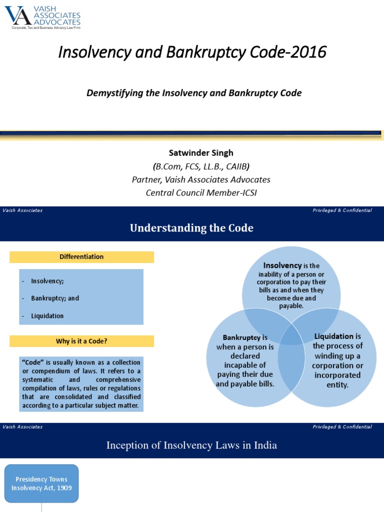 Distinguishing Insolvency and Liquidation | PDF | Bankruptcy | Liquidation