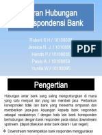 Peran Hubungan Korespondensi Bank