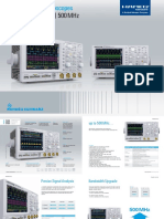 Hameg Instruments Hmo3052 Hmo3054 Oscyloskopy Cyfrowe 500mhz Nn4484