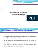 Presentation On Dealers Margin To Dealers