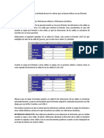 Referencias Relativas y Referencias Absolutas