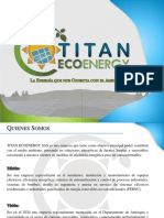 Portafolio General TitanEcoenergy