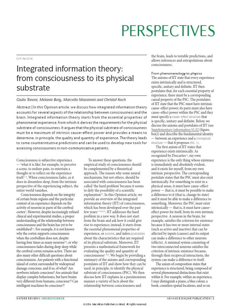 Consciousness 2 | PDF | Consciousness | Causality