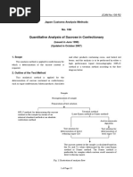 Quantitative Analysis of Sucrose in Confectionary: Japan Customs Analysis Methods