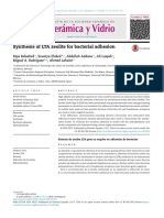 Synthesis of LTA Zeolite For Bacterial Adhesion