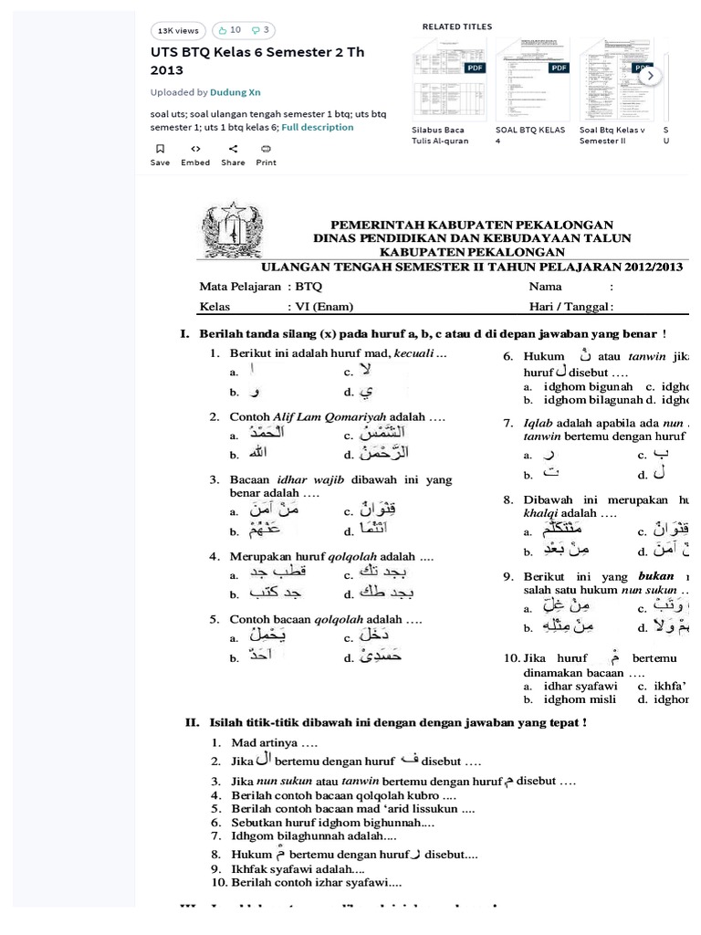 44+ Rpp btq sd kelas 1 6 pdf ideas in 2021 