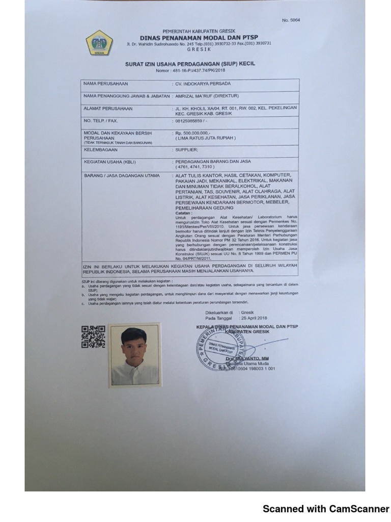 Scanned Document Using CamScanner | PDF