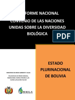 Informe nacional de la Diversidad Biológica