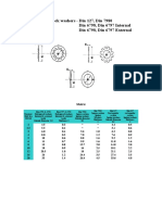 Lock Washers - Din 127, Din 7980 Din 6798, Din 6797 Internal Din 6798, Din 6797 External