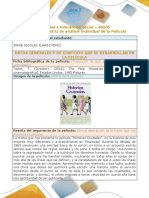 Formato de Matriz de Analisis Individual de La Pelicula The Help - Historias Cruzadas