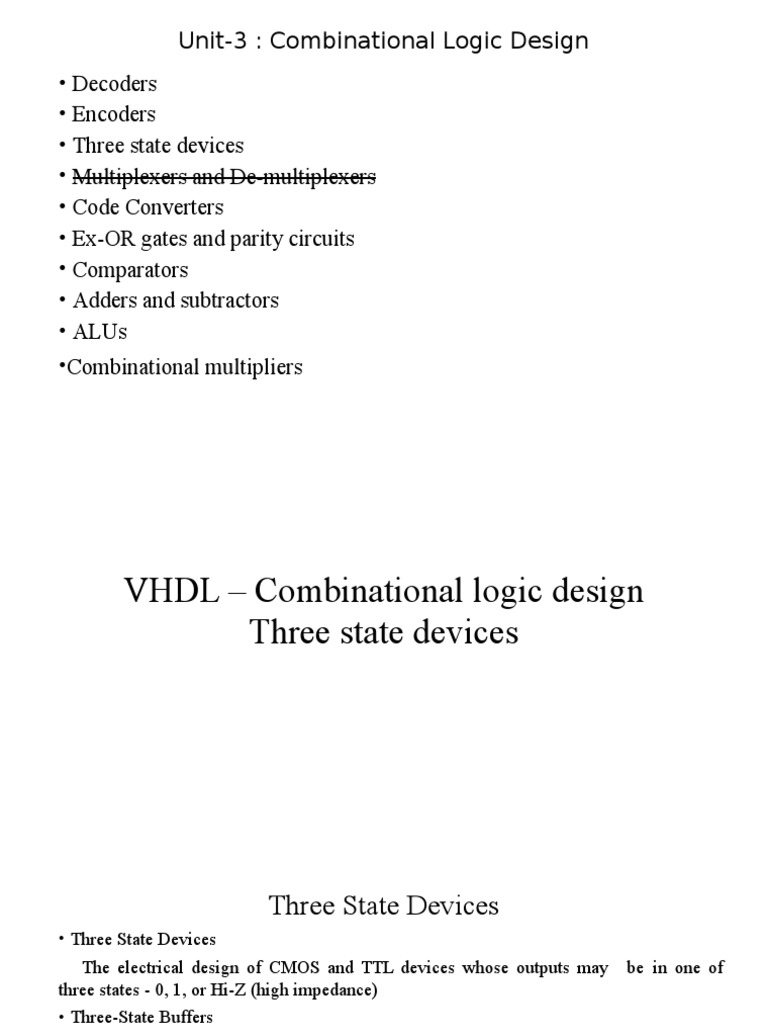 Combinational Circuits | PDF | Logic Gate | Digital Electronics
