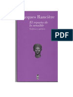 La estética política de Platón y la distribución de lo sensible