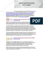 Certification Fact Sheet - 1118 PDF