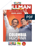 Programa de Gobierno Bogotá Progresista Hollman Alcalde 2020 2022 PDF