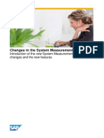 Changes in The System Measurement Program