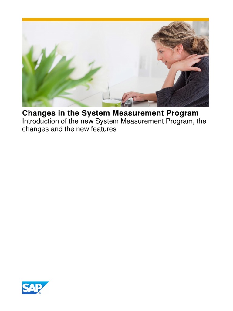 Changes in The System Measurement Program | PDF | Sap Se | World Wide Web