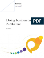Doing Business in Zimbabwe