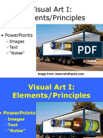 Visual Art I: Elements/Principles: - Powerpoints