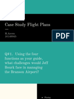 Case Study Flight Plan