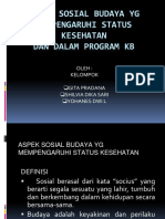 ASPEK SOSIAL BUDAYA YG MEMPENGARUHI STATUS KESEHATAN.pptx