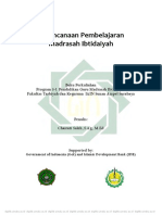 Perencanaan Pembelajaran Madrasah Ibtidaiyah