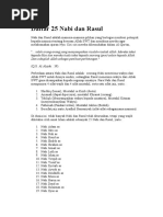 Download Daftar 25 Nabi Dan Rasul by tykmps SN42721079 doc pdf