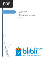 Blibli Merchant API Documentation v-3.6.0 PDF