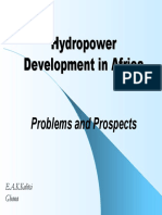 Hydropower Development in Africa