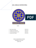 Materi Pancasila Sebagai Sistem Etika