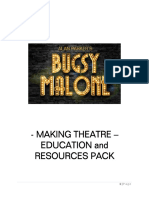 Making Theatre - Education and Resources Pack