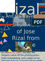 Rizal's Travels