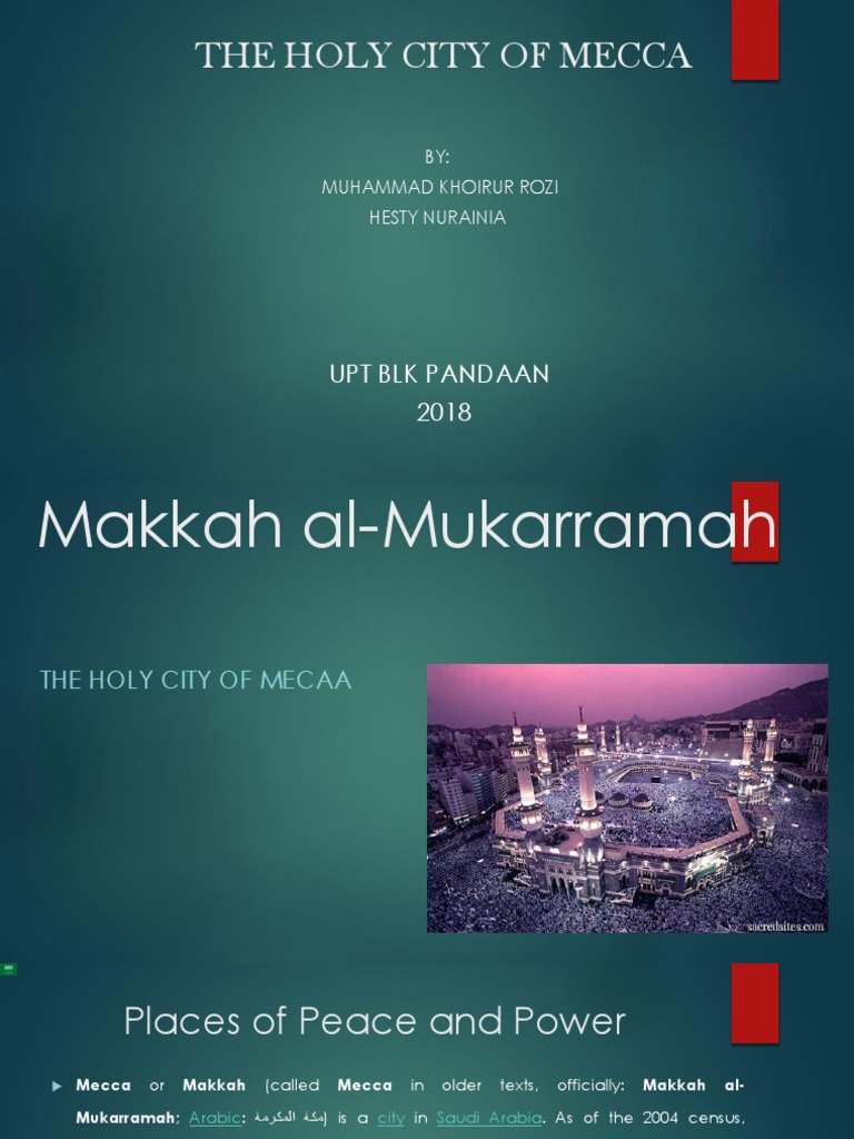 Exploring the Holy City of Mecca | PDF | Mecca | Hajj