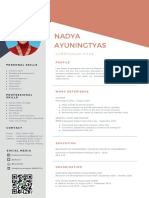 Nadya Ayuningtyas: Curriculum Vitae