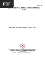 Educational Development Index PDF