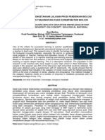 Analysis of Graduate Biology Education Knowledge in Fkip Tanjungpura University On Concept / Biological Material