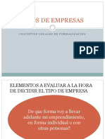 Tipos de Empresas