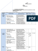 Planificare Calendaristică Semestrul I: (18 Săptămâni 36 Ore, Semestrul II: (17 Săptămâni 34 Ore) Total: 35 Săptămâni