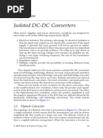 Isolated DC-DC Converters: Chapter Two