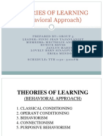 Theories of Learning