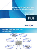 Micom Alstom P642, P643, P645 Transformer Protection and Monitoring Ieds