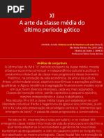  Ppt Hause Arte Classe Média Último Gótico