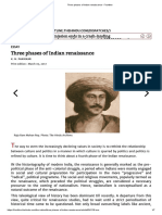 Phases of Indian Ranessiance
